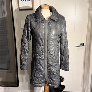Vintage Embroidered winter puff coat